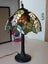 1 Tiffany style table lamp "Forrest leaves" 30x46cm Carousel 8