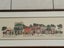 Vintage Framed Cross Stitch Picture of a Street Scene Carousel 3