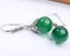 Green Chalcedony Gemstone Earrings ** Clearance ** Carousel 3