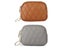 2X Genuine Leather Purse Quilting Wallet Brown Grey Carousel 1