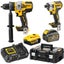 DeWalt DCZ297P1T1T-XE 18V 6.0Ah/5.0Ah 2pce Combo Kit Carousel 1