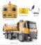 HUINA 1573 1:14 Remote Control Dump Truck, 10CH, 2.4GHZ, Alloy,rechargeable Carousel 3