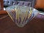 Vintage Fluted Art Glass Bowl/Vase Carousel 4