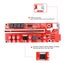 PCI-E USB 3.0 Riser Card v013 PRO x1 to x16 Mining Riser GPU 6Pin 10LED Lights Carousel 7