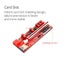 PCI-E USB 3.0 Riser Card v013 PRO x1 to x16 Mining Riser GPU 6Pin 10LED Lights Carousel 9
