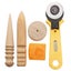 37 Pcs Leather Craft Tool Kit,Leather Craft Tools Kit 37 Pcs Leather Craft Carousel 9