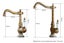 Basin Brass Mixer Faucets Water Mixer Taps Bronze Crane Tap Carousel 4