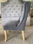 Last Set of 2 - Tais Upholstery Wingback Chair - Grey Linen *Floor Models 45%OFF Carousel 5
