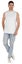 Inkmeso Men's Lightweight Cotton Tank Tops Moisture Wicking Sleeveless Shirts Carousel 5