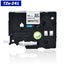 TZe241 TZe-241 18mm x 8m Laminated Black on White Label Tape Cassette Carousel 1