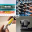 TZe241 TZe-241 18mm x 8m Laminated Black on White Label Tape Cassette Carousel 5