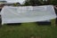 Net Curtains. White. Continuous. 137cm. x 4.8m. Can be cut to length Carousel 3