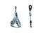 2X S Size Adjustable Pet Dog Harness with Leash Blue Grey Carousel 5