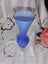 Mid Century Hand Blown Blue Vase Carousel 3