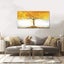 Free Shipping Large 1 Panel Canvas Art Print - Golden Tree Carousel 2