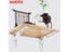 NAIERDI 2PCS Stainless Steel Folding Triangle Bracket Shelf Support Adjustable Carousel 5