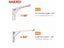 NAIERDI 2PCS Stainless Steel Folding Triangle Bracket Shelf Support Adjustable Carousel 6