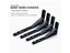 NAIERDI 2PCS Stainless Steel Folding Triangle Bracket Shelf Support Adjustable Carousel 8