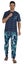 Inkmeso Printed Cotton Jersey Sleepwear Pajama Set For Men's Loose-fit Carousel 1