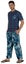 Inkmeso Printed Cotton Jersey Sleepwear Pajama Set For Men's Loose-fit Carousel 3