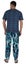Inkmeso Printed Cotton Jersey Sleepwear Pajama Set For Men's Loose-fit Carousel 4
