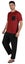 Inkmeso Solid Cotton Pajama Set Half Sleeve Shirt With Pajamas Loose fit 2 Pc Carousel 3