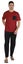 Inkmeso Solid Cotton Pajama Set Half Sleeve Shirt With Pajamas Loose fit 2 Pc Carousel 5