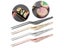 1PC Plating Tweezer BBQ Clip Barbecue Tongs Serving Presentation Stainless Carousel 2