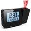 Digital Projection Alarm Clock Temperature and Time Sync with LCD Backlit Screen Carousel 2