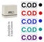 Printtoo Cod Self Inking Rubber Stamp Pre-Inked Office Stamp- Home Office Carousel 7