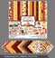 Inkdotpot Autumn Fall Theme Collection Double-Sided Scrapbook Paper Kit Carousel 3