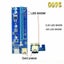 VER009S PCIe PCI-E 1X To 16X GPU Riser Adapter For Cryptocurrency Mining Carousel 6
