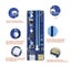 VER009S PCIe PCI-E 1X To 16X GPU Riser Adapter For Cryptocurrency Mining Carousel 7