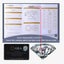 1 ct each moissanite Diamond Earrings 6-prong Carousel 8