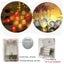 NEW 3M Cotton Ball Globe String Fairy LED Lights 20 LED Carousel 9
