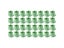 32X Silicone Chair Leg Covers Floor Protectors Furniture Leg Caps Square Green Carousel 1