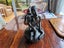 Antique/Vintage Handcrafted Figural Artefact Carousel 1