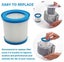 VPF20 Replacement Filters for Black and Decker Vacuum (2Pack) Carousel 7