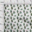 oneOone Velvet Light Brown Fabric Cactus Diy Clothing Quilting Fabric Print Carousel 2