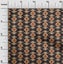 oneOone Velvet Orange Fabric Asian Kilim Diy Clothing Quilting Fabric Print Carousel 2