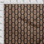 oneOone Velvet Orange Fabric Asian Kilim Diy Clothing Quilting Fabric Print Carousel 3