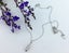 925 Sterling Silver Water Teardrop Necklace "Aquarius" Carousel 5