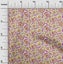 oneOone Velvet White Fabric Asian Suzani Dress Material Fabric Print Fabric By Carousel 2