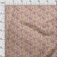 oneOone Velvet White Fabric Asian Suzani Dress Material Fabric Print Fabric By Carousel 3
