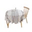 Bohemian Cotton Linen Round Tablecloth Tablecloth -Black Carousel 1