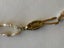 PEARL NECKLACE = FRESHWATER PEARLS = 2 ROWS = STERLING SILVER CLASP = pretty Carousel 9