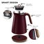 Morphy Richards 1.5L Aspect Kettle - Maroon with Cork-Effect Trim Carousel 4