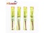 4PCS Crochet Hooks For Dreadlocks Plastic Soft Handles Crochet Hook Weave Carousel 7