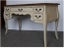 Amora Provincial 5 Drawer Desk W135 - Black *Floor Model ** 55%Off ** Carousel 4