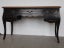 Amora Provincial 5 Drawer Desk W135 - Black *Floor Model ** 55%Off ** Carousel 10